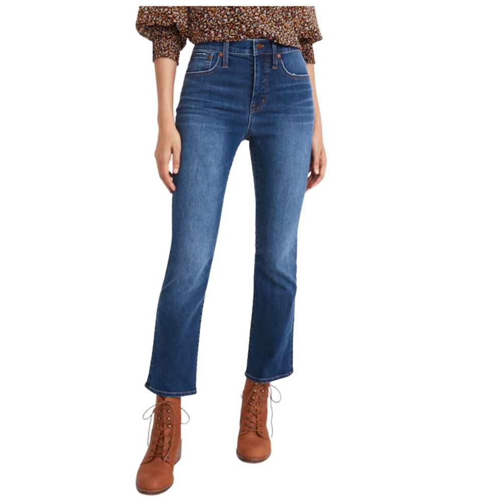 Madewell Cali Demi-Boot Jeans, Size 26